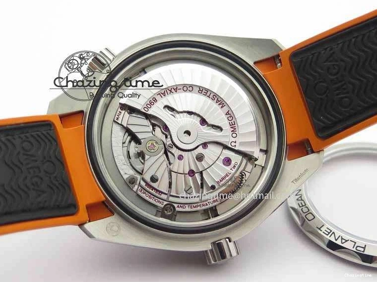 0326 Planet Ocean 2016 43.5mm SS OM 1:1 Best Edition Gray Dial On Nylon Strap A DailyWear 8166